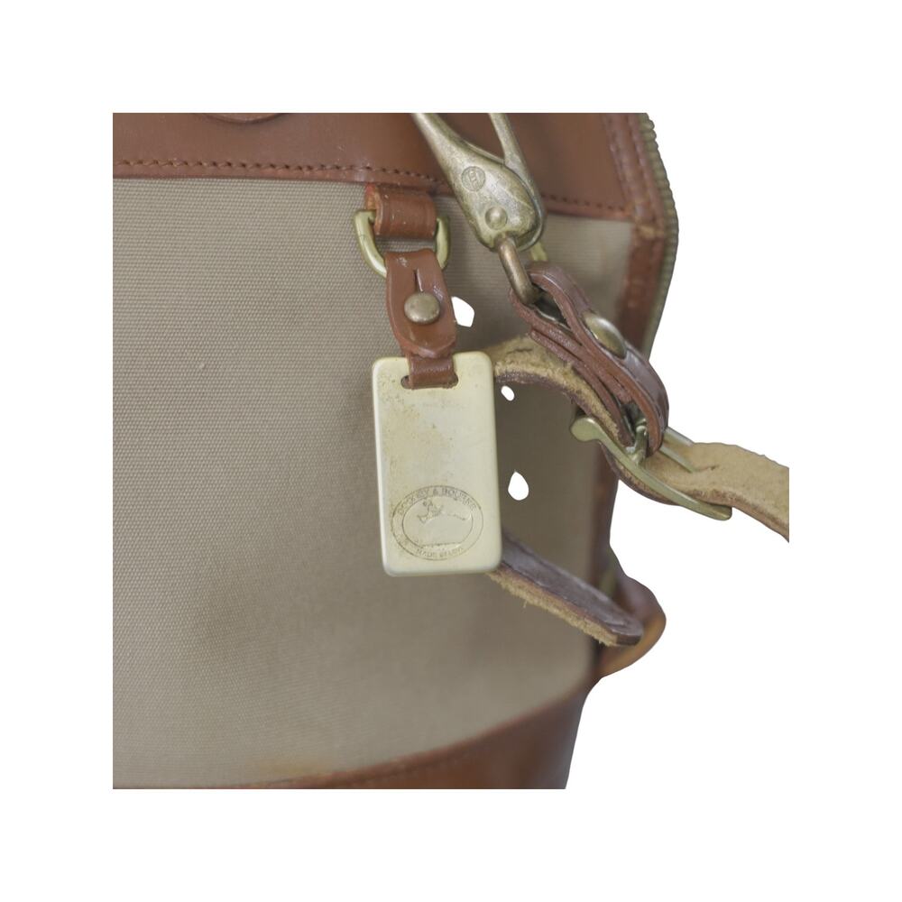 Vintage Dooney & Bourke USA Canvas Leather Dome Satchel Refurbished - Picture 14 of 16
